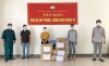 Trường Tiểu học Lê Quý Đôn tiếp sức công tác chống dịch Covid-19 phường Dương Nội.