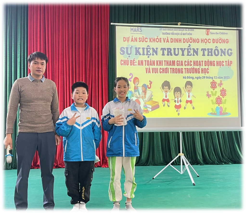 SỰ KIỆN TRUYỀN THÔNG: SỨC KHỎE VÀ DINH DƯỠNG HỌC ĐƯỜNG. Chủ đề: An toàn khi tham gia các hoạt động động học tập vui chơi trong trường học.